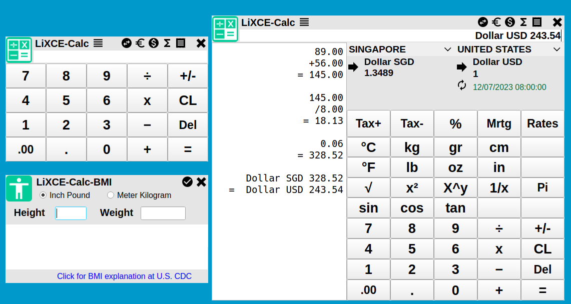 LiXCE-Calc